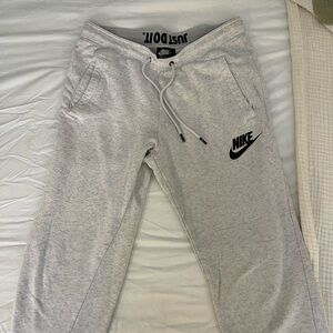 Nike Kids Light Gray Joggers